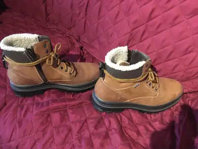 bottes d'hiver en cuir véritable, View more