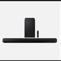 OPENED BUT NEVER USED. Samsung Q700B Soundbar with Subwoofer