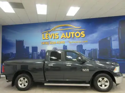 RAM 1500 2015 SLT V-6 3.6 LITRES 4X4 QUAD-CAB BOITE 6.4 PIEDS 6 PASSAGERS 4X4 / CAMÉRA DE RECUL / BL...