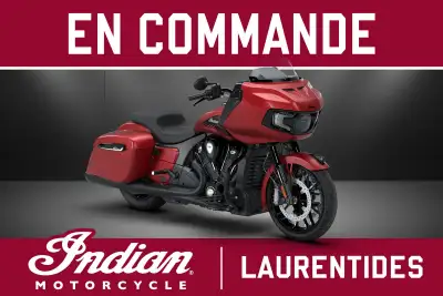 Alary Sport Cette MOTOCYCLETTE INDIAN CHALLENGER DARK HORSE 2026 est disponible DÈS MAINTENANT! Cont...