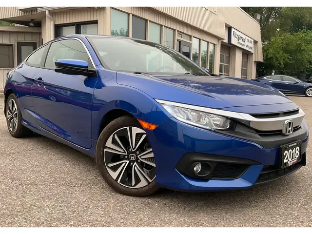 2018 Honda Civic EX-T Coupe - BACK-UP/BLIND-SPOT CAM! SUNROOF!