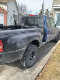 Ford Ranger Side Step Bed splash