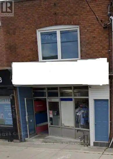 Free-standing building on Pape Ave, clear ground floor space of 1100 sqft plus full basement. Ideal...