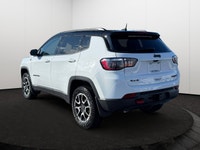 This 2026 JEEP COMPASS TRAILHAWK 4X4 has the following options Prem Cloth/Leather Trim Bucket Seats,... (image 3)