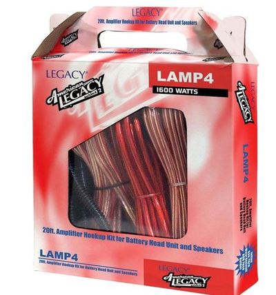 Included in the package: 20ft Red power wire 4 Gauge 4ft Black ground wire 4 Gauge 20ft Blue remote...