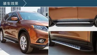 2014 2015 2016 2017 2018 2019 Nissan Rogue Running Board Side Step Bar *Aftermarket product *Aluminu...