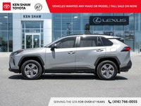Silver Sky Metallic 2022 Toyota RAV4 Hybrid LE AWD! We are the longest-standing Toyota Dealership in... (image 3)