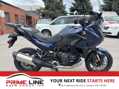 Check out this 2025 Honda NT1100 DCT with only 573kms. NOT A MISPRINT. Be sure to follow us on Insta...