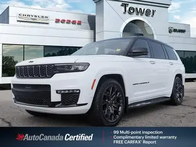 Check out this 2024 Jeep Grand Cherokee L Summit Reserve. Its Automatic transmission and 3.6L V6 Eng...