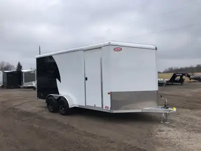 NEO NAM ELITE 7' x 16' ALL-ALUMINUM MOTORCYCLE TRAILER Built for power, precision, and style — the N...