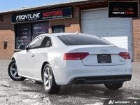 2016 Audi A5 Premium Plus S line - 6-Speed Manual! White on Black Leather Interior - CarFAX Verified... (image 3)