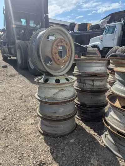 Steal Truck Rims 16" x 6.5" Check out our website for more Truck Rims www.abdobson.ca ______________...