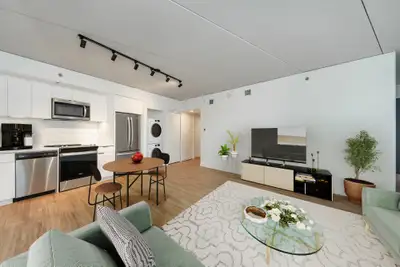 A blend of Winnipeg's historic original brick and modern styling from architects 5468796 creates a f...