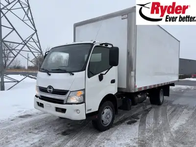 2018 Hino 195 Ryder Stock ID: 745228 Transmission Type/Speed: AUTO 6 Engine: DIESEL J05E-TP'13 210/2...