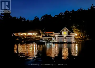 Licenced Short Term Rental on Lake Rosseau in Muskoka, a 5-minute boat ride from the marina to your...