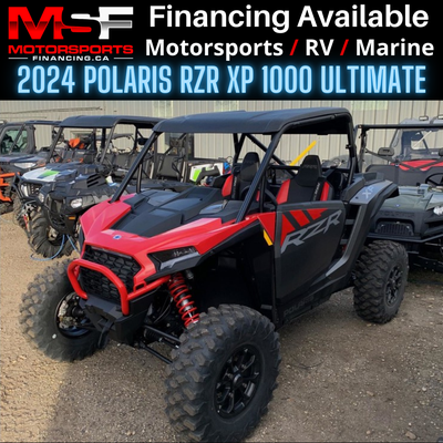 Welcome to Motorsports Financing - Kelowna! 2024 Polaris Rzr Xp 1000 Ultimate