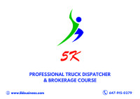 Certified Truck Dispatch & Brokerage Course in 3 DAYS !!!