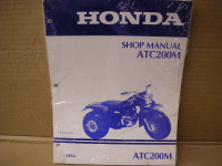 Unused Honda service manual HM 1064 for 1984 ATC 200 M