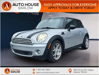 2009 MINI COOPER HATCHBACK WITH 174225 KMS. WITH AC, FRONT HEATED SEATS, LEATHER SEATS, DVD/CD/RADIO...