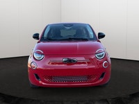 This 2025 FIAT 500E COUPE has the following options Cloth Bucket Seats W/Red Accents, Apple Carplay,... (image 8)