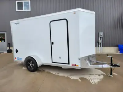6X13 Legend All Aluminum Enclosed Trailer Features: 6'x13' including V-nose 6.5' interior height 350...