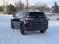 The 2026 Jeep Compass North in Diamond Black Crystal Pearl with a Black interior combines bold style... (image 3)