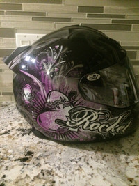 New Joe Rocket girl or women snowmobile or ATV helmet