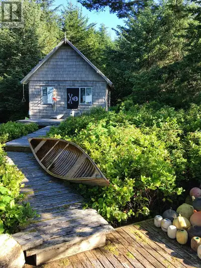 Located on Nootka Island off the West Coast of Vancouver Island, this rare oceanfront property featu...