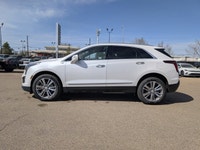 The pre-owned 2024 Cadillac XT5 Premium Luxury AWD in Mary Kay Pearl with a Jet Black interior deliv... (image 2)