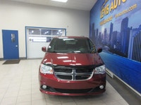 DODGE GRAND CARAVAN 2019 SXT PREMIUM PLUS STOW-N-GO 7 PASSAGERS / CUIR + SUEDE NOIR CHAUFFANT / VOLA... (image 3)