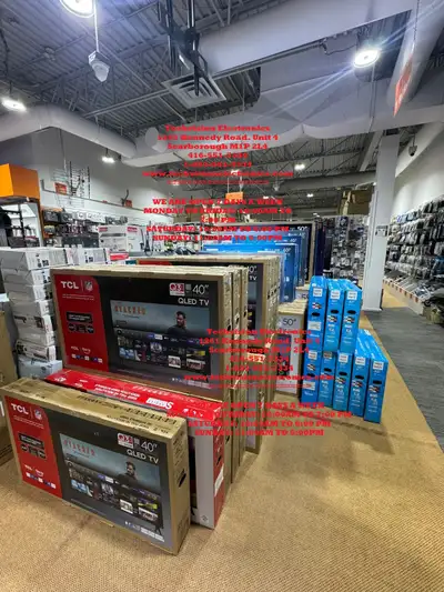 SAMSUNG, TCL & PHILIPS 32,40,43,50,55,60,65,70,75,85 TV'S SALE, View more