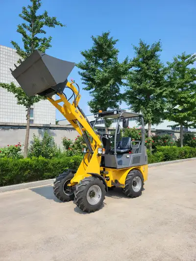NEW CAN LIFT ELECTRIC POWERED 2200 LBS WHEEL LOADER MACHINE 2408EL10 SALE $24995.00 Cabin (not shown...