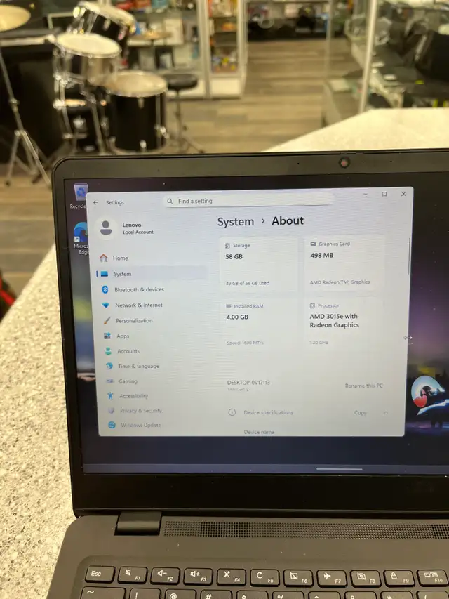 Lenovo 14w Gen 2 Laptop in Laptops in City of Toronto - Image 6