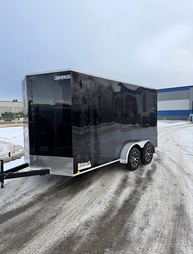 2026 COMPASS 7X14 ENCLOSED TRAILER (FINANCING AVAILABLE) in Travel Trailers & Campers in Kelowna - Image 4