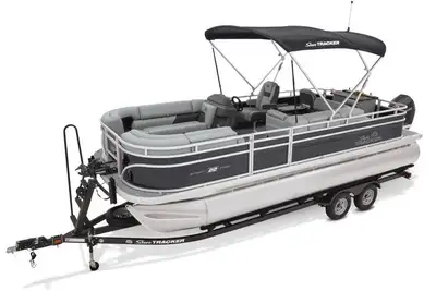 The All New Look 2026 Sun Tracker SportFish 22 XP3-TRITOON - Best Pontoon Boat $96,995 -$10,000 [ Su...