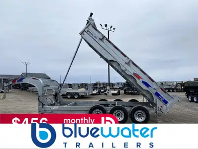 SALE!! REGULAR $23,145 NOW ONLY $22180!! K-Trail Galvanized Gooseneck Expert Dump Series Trailer 23,...