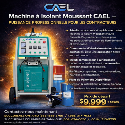 Finance!New CAEL Insulation Spray Machine Certified & Warranty 9,999 CAEL Insulation Spray Machine P...