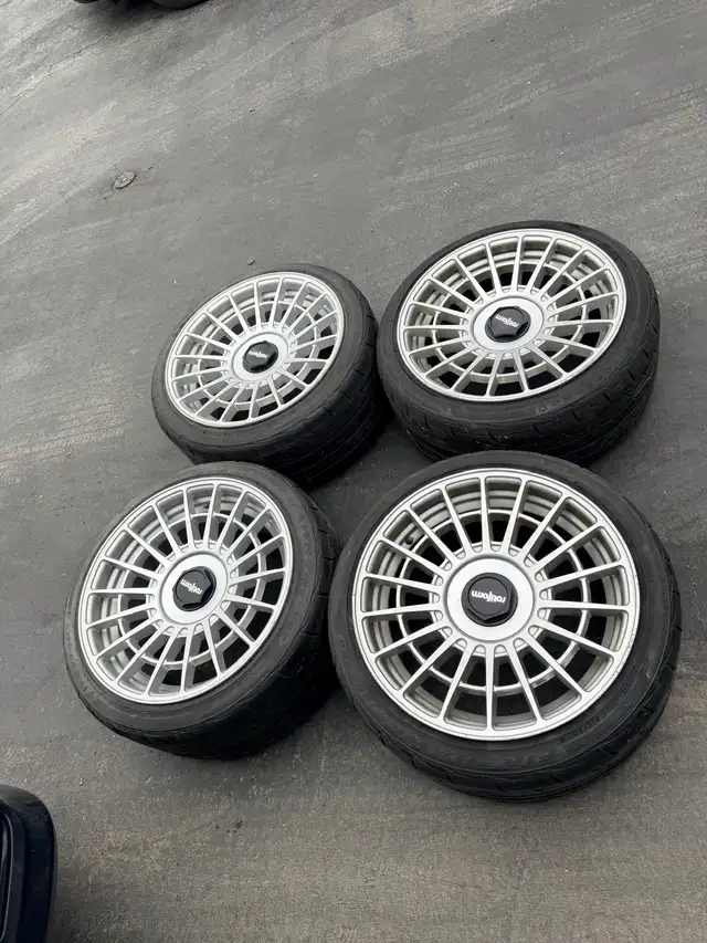 255/35/18 rotiform LASR 5x114.3 5x100 subaru wrx sti honda civic in Tires & Rims in Mississauga / Peel Region - Image 4