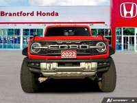 Unleash the beast within. This 2022 Ford Bronco Raptor, a Code Orange convertible with a Black Onyx... (image 8)