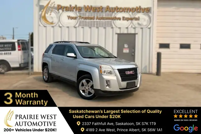 2013 GMC Terrain AWD SLT-1 No Reported Accidents | Sunroof