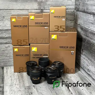 S Z F Mount SIGMA TAMRON NIKKOR VR F1.2 F1.4 F1.8 F2 F2.8 F4 III II 24-70mm 16-35mm 70-200mm 85mm 35...