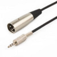 New XLR 3pin Male to 3.5mm 1/8" Male Cable 6ft and more
