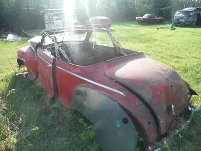 I have a 46 plymouth convertible and a 2 dr sedan the sedan is complete and was running 5 years ago...