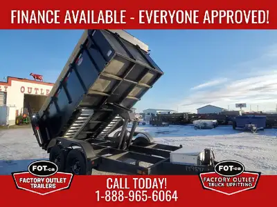 NEW 83in x 12ft High Sides Ultra Duty Dump Trailer from Canada Trailers - Upgraded to 48in Sides - S...