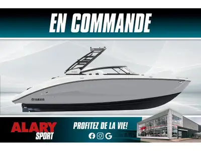 Alary Sport 2026 Yamaha 252S Yamaha 252S 2026 Ce bateau a jet YAMAHA 252S 2026 est disponible DÈS MA...