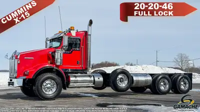 Heavy truck / Camion lourd - # STOCK: C-37293 2021 KENWORTH T800B CAMION DE VILLE LONG FRAME 12 ROUE...