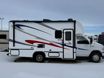 Check out this thoroughly maintained used 2023 Forest River Forester 2251LE, a compact Class C motor...