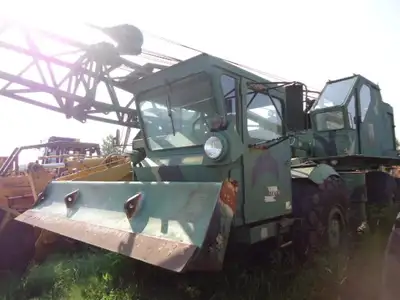 1967 American Hoist Derrick 2380 20 Ton 4x4 Rough Terrain Crane Lower Motor V8 Cummins, Upper Motor...