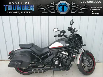 The 2017 Kawasaki Vulcan 650 S Café blends cruiser comfort with sporty café styling. Powered by a re...