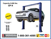 GP9 Two post hoist Auto lift Hydraulic Car lift 9000lbs ETLc